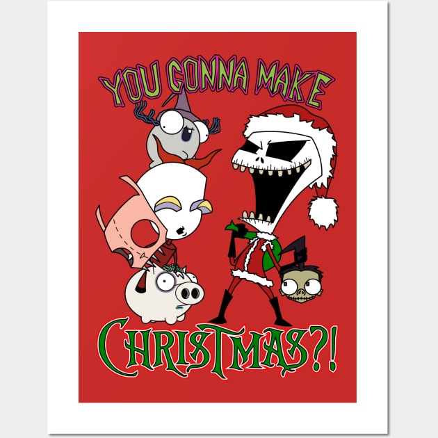 You Gonna Make Christmas?! Wall Art by Mashups You Never Asked For